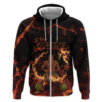 Samoa Siva Afi Dance Fireknife Hoodie Polynesian Heritage Fire Dance