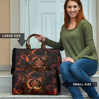 Samoa Siva Afi Dance Fireknife Travel Bag Polynesian Heritage Fire Dance