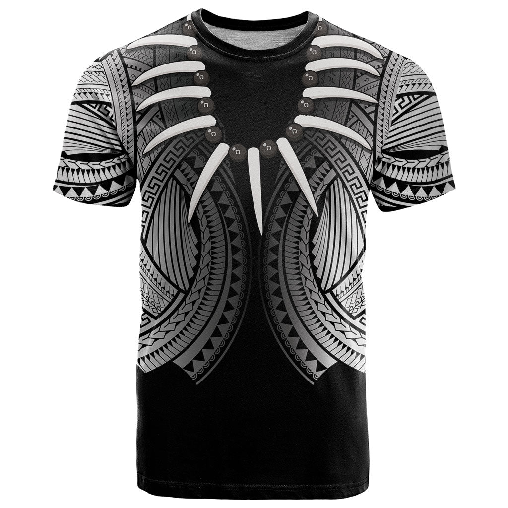 Samoan Ula Nifo Afi Tribal T Shirt Polynesian Pattern