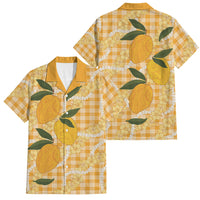Alani Hawaiian Mango Palaka Family Matching Mermaid Dress and Hawaiian Shirt Aloha Hibiscus Pikake Lei