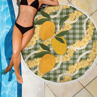 Uliuli Ahiahia Hawaiian Mango Palaka Beach Blanket Aloha Hibiscus Pikake Lei
