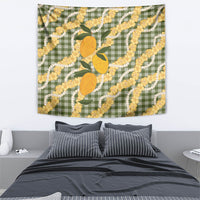 Uliuli Ahiahia Hawaiian Mango Palaka Tapestry Aloha Hibiscus Pikake Lei