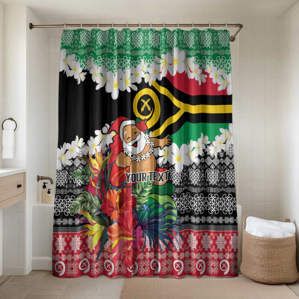 Personalised Vanuatu Joyeux Noel Bathroom Set Proud To Be a Ni-Van Sand Drawing Art - Polynesian Pride