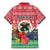 Personalised Vanuatu Joyeux Noel Family Matching Mermaid Dress and Hawaiian Shirt Proud To Be a Ni-Van Sand Drawing Art - Polynesian Pride