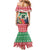 Personalised Vanuatu Joyeux Noel Mermaid Dress Proud To Be a Ni-Van Sand Drawing Art - Polynesian Pride
