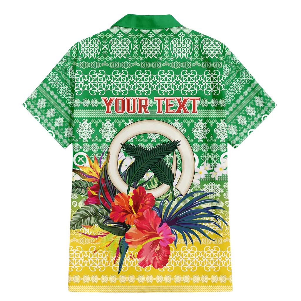 Personalised Malampa Joyeux Noel Family Matching Mermaid Dress and Hawaiian Shirt Proud To Be a Ni-Van Sand Drawing Art - Polynesian Pride