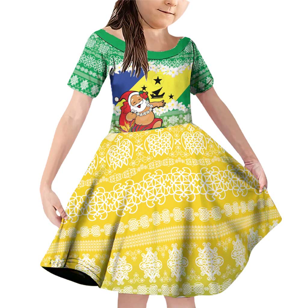 Personalised Malampa Joyeux Noel Family Matching Off Shoulder Short Dress and Hawaiian Shirt Proud To Be a Ni-Van Sand Drawing Art - Polynesian Pride