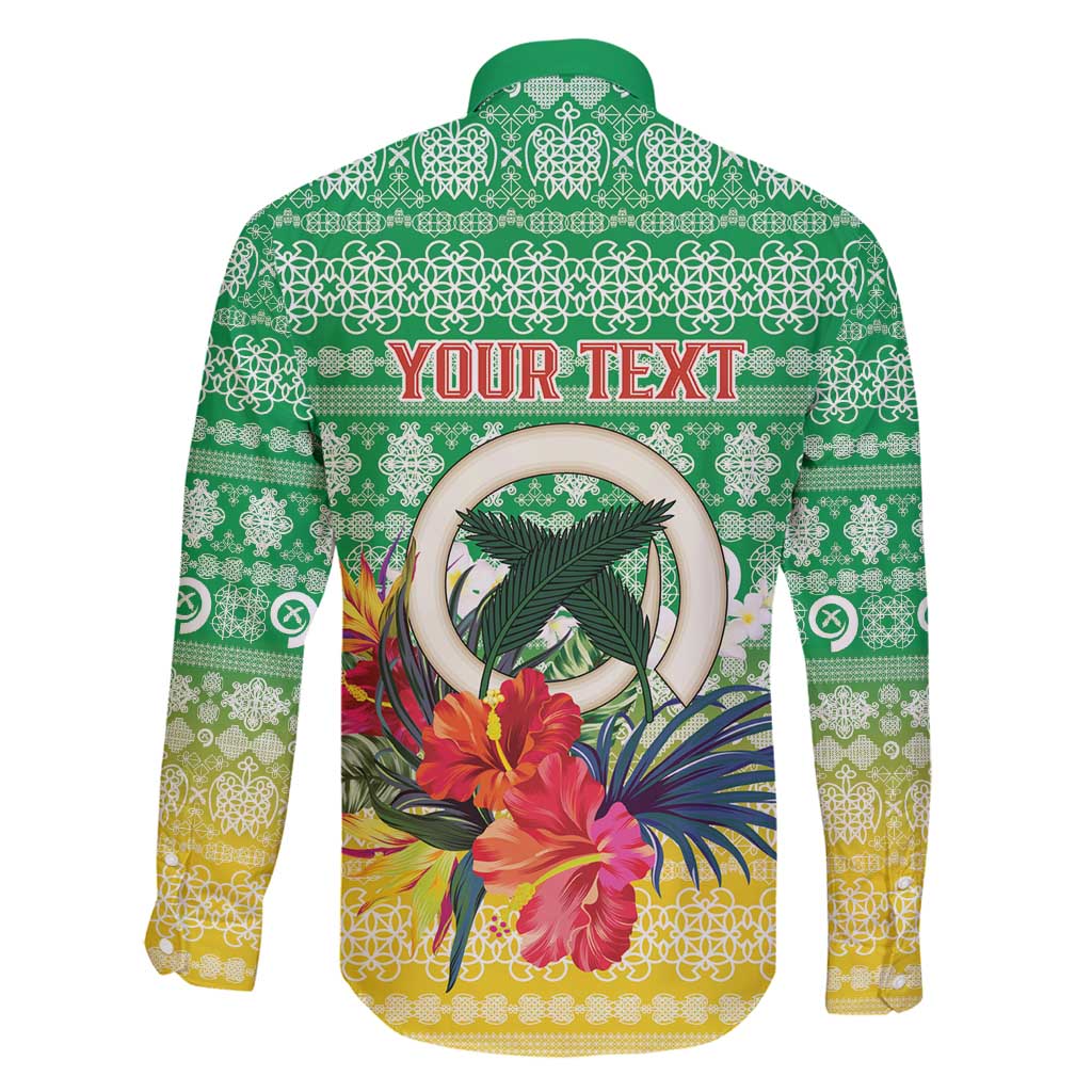 Personalised Malampa Joyeux Noel Family Matching Puletasi and Hawaiian Shirt Proud To Be a Ni-Van Sand Drawing Art - Polynesian Pride