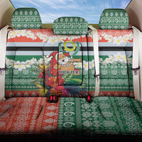 Personalised Penama Joyeux Noel Back Car Seat Cover Proud To Be a Ni-Van Sand Drawing Art - Polynesian Pride