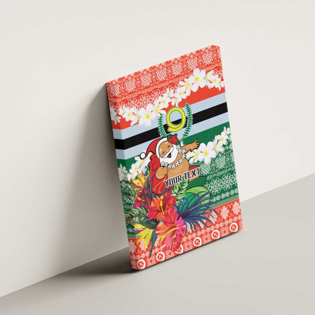 Personalised Penama Joyeux Noel Canvas Wall Art Proud To Be a Ni-Van Sand Drawing Art - Polynesian Pride