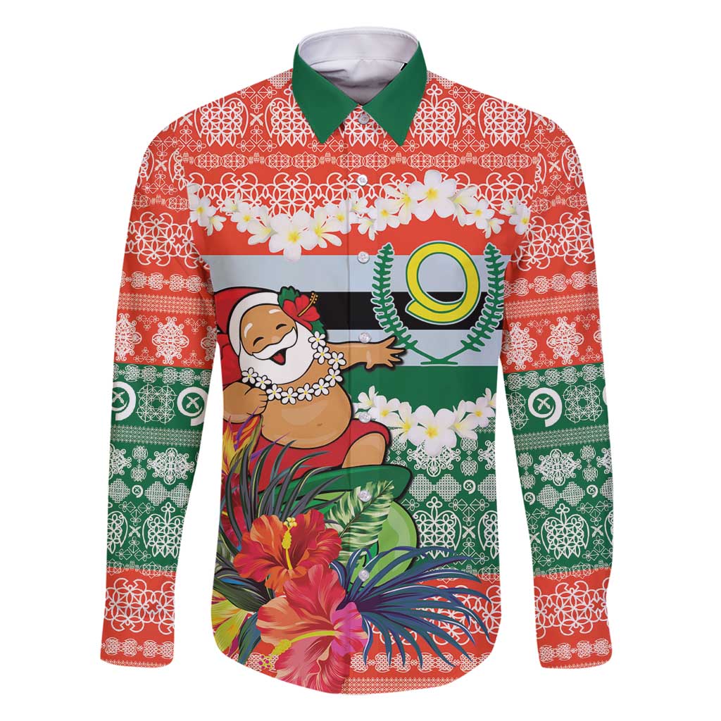 Personalised Penama Joyeux Noel Family Matching Off Shoulder Short Dress and Hawaiian Shirt Proud To Be a Ni-Van Sand Drawing Art - Polynesian Pride