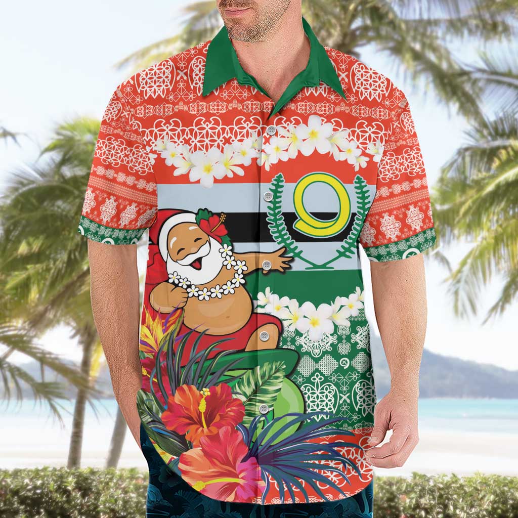 Personalised Penama Joyeux Noel Hawaiian Shirt Proud To Be a Ni-Van Sand Drawing Art - Polynesian Pride