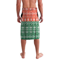 Personalised Penama Joyeux Noel Lavalava Proud To Be a Ni-Van Sand Drawing Art - Polynesian Pride