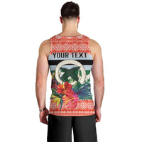 Personalised Penama Joyeux Noel Men Tank Top Proud To Be a Ni-Van Sand Drawing Art - Polynesian Pride