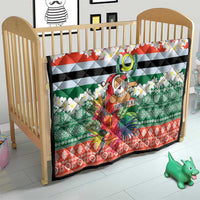 Personalised Penama Joyeux Noel Quilt Proud To Be a Ni-Van Sand Drawing Art - Polynesian Pride