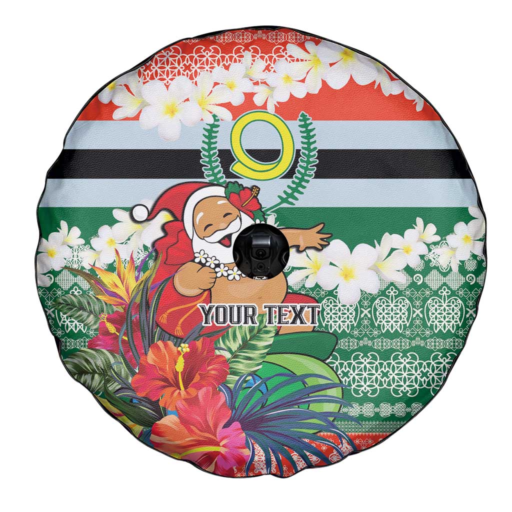 Personalised Penama Joyeux Noel Spare Tire Cover Proud To Be a Ni-Van Sand Drawing Art - Polynesian Pride