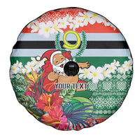 Personalised Penama Joyeux Noel Spare Tire Cover Proud To Be a Ni-Van Sand Drawing Art - Polynesian Pride