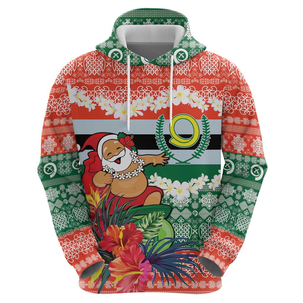 Personalised Penama Joyeux Noel Zip Hoodie Proud To Be a Ni-Van Sand Drawing Art - Polynesian Pride