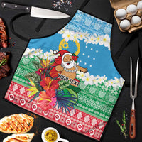 Personalised Sanma Joyeux Noel Apron Proud To Be a Ni-Van Sand Drawing Art - Polynesian Pride