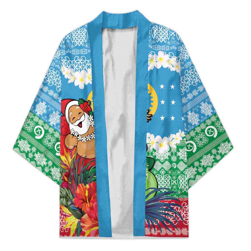 Personalised Sanma Joyeux Noel Kimono Proud To Be a Ni-Van Sand Drawing Art - Polynesian Pride