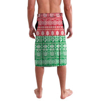 Personalised Sanma Joyeux Noel Lavalava Proud To Be a Ni-Van Sand Drawing Art - Polynesian Pride