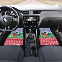 Personalised Shefa Joyeux Noel Car Mats Proud To Be a Ni-Van Sand Drawing Art - Polynesian Pride