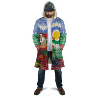 Personalised Shefa Joyeux Noel Cloak Proud To Be a Ni-Van Sand Drawing Art - Polynesian Pride