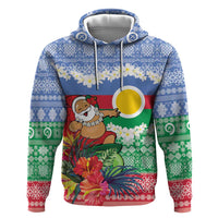 Personalised Shefa Joyeux Noel Hoodie Proud To Be a Ni-Van Sand Drawing Art - Polynesian Pride