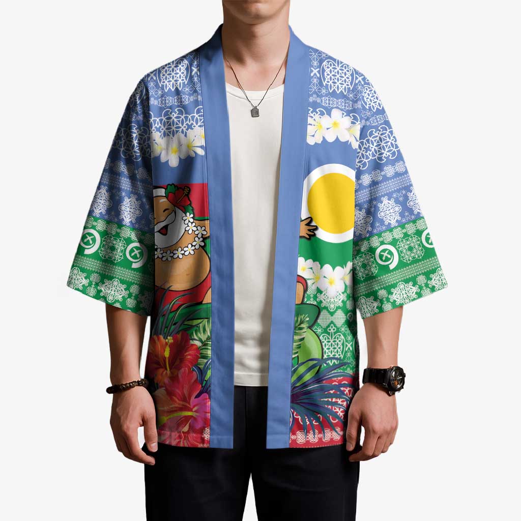 Personalised Shefa Joyeux Noel Kimono Proud To Be a Ni-Van Sand Drawing Art - Polynesian Pride