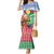 Personalised Shefa Joyeux Noel Mermaid Dress Proud To Be a Ni-Van Sand Drawing Art - Polynesian Pride
