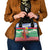 Personalised Shefa Joyeux Noel Shoulder Handbag Proud To Be a Ni-Van Sand Drawing Art - Polynesian Pride