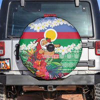 Personalised Shefa Joyeux Noel Spare Tire Cover Proud To Be a Ni-Van Sand Drawing Art - Polynesian Pride