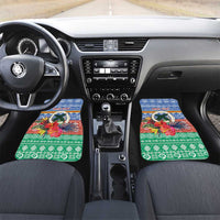 Personalised Tafea Joyeux Noel Car Mats Proud To Be a Ni-Van Sand Drawing Art - Polynesian Pride