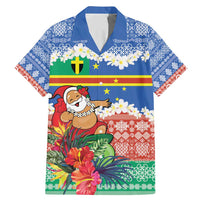 Personalised Tafea Joyeux Noel Family Matching Mermaid Dress and Hawaiian Shirt Proud To Be a Ni-Van Sand Drawing Art - Polynesian Pride