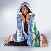Personalised Tafea Joyeux Noel Hooded Blanket Proud To Be a Ni-Van Sand Drawing Art LT9 - Polynesian Pride