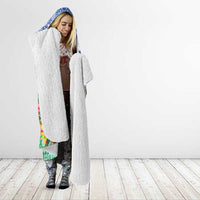 Personalised Tafea Joyeux Noel Hooded Blanket Proud To Be a Ni-Van Sand Drawing Art LT9 - Polynesian Pride