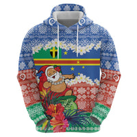 Personalised Tafea Joyeux Noel Hoodie Proud To Be a Ni-Van Sand Drawing Art - Polynesian Pride