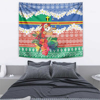 Personalised Tafea Joyeux Noel Tapestry Proud To Be a Ni-Van Sand Drawing Art LT9 - Polynesian Pride