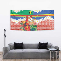 Personalised Tafea Joyeux Noel Tapestry Proud To Be a Ni-Van Sand Drawing Art LT9 - Polynesian Pride