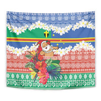 Personalised Tafea Joyeux Noel Tapestry Proud To Be a Ni-Van Sand Drawing Art LT9 - Polynesian Pride