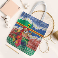 Personalised Tafea Joyeux Noel Tote Bag Proud To Be a Ni-Van Sand Drawing Art - Polynesian Pride