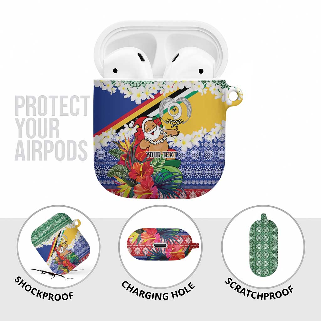 Personalised Torba Joyeux Noel AirPods Case Proud To Be a Ni-Van Sand Drawing Art - Polynesian Pride