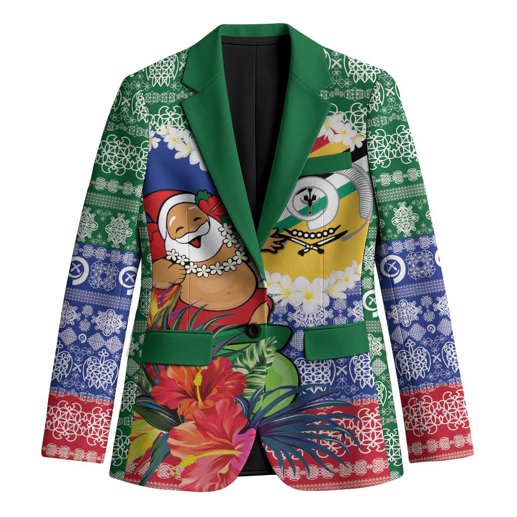 Personalised Torba Joyeux Noel Blazer Proud To Be a Ni-Van Sand Drawing Art - Polynesian Pride