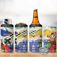 Personalised Torba Joyeux Noel 4 in 1 Can Cooler Tumbler Proud To Be a Ni-Van Sand Drawing Art - Polynesian Pride