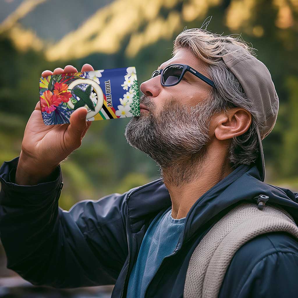 Personalised Torba Joyeux Noel 4 in 1 Can Cooler Tumbler Proud To Be a Ni-Van Sand Drawing Art - Polynesian Pride