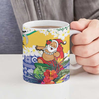 Personalised Torba Joyeux Noel Ceramic Mug Proud To Be a Ni-Van Sand Drawing Art - Polynesian Pride