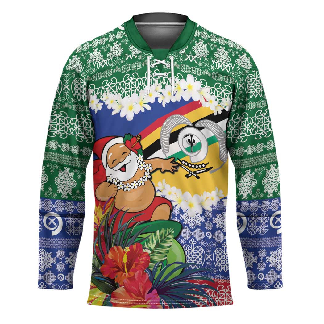 Personalised Torba Joyeux Noel Hockey Jersey Proud To Be a Ni-Van Sand Drawing Art - Polynesian Pride