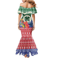 Personalised Torba Joyeux Noel Mermaid Dress Proud To Be a Ni-Van Sand Drawing Art - Polynesian Pride