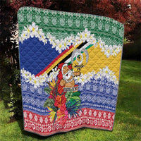 Personalised Torba Joyeux Noel Quilt Proud To Be a Ni-Van Sand Drawing Art - Polynesian Pride