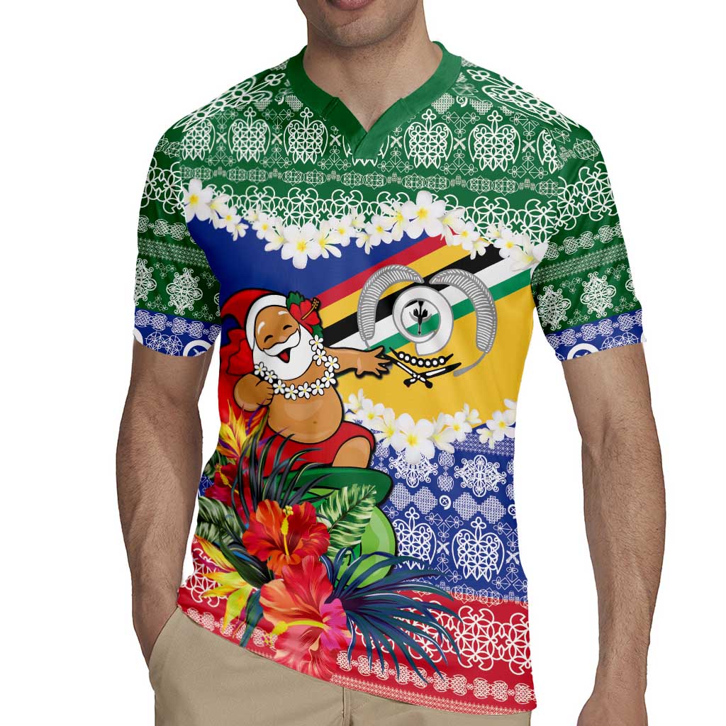 Personalised Torba Joyeux Noel Rugby Jersey Proud To Be a Ni-Van Sand Drawing Art - Polynesian Pride